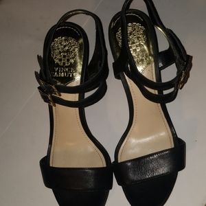 Vince Camuto | Shoes | Black Vince Camuto Strappy Heels | Poshmark